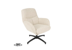 LABEL51 - Fauteuil Chill Zone - Beige - 73x68x90cm