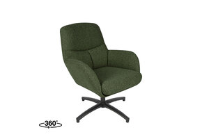 LABEL51 - Fauteuil Chill Zone - Groen - 73x68x90cm