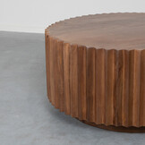 LABEL51 - Salontafel Novan - Bruin - 70x70x34cm