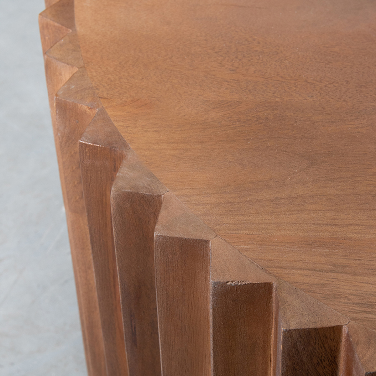 LABEL51 - Salontafel Novan - Bruin - 70x70x34cm