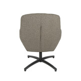LABEL51 Fauteuil Chill Zone - Truffel grijs - Boucle