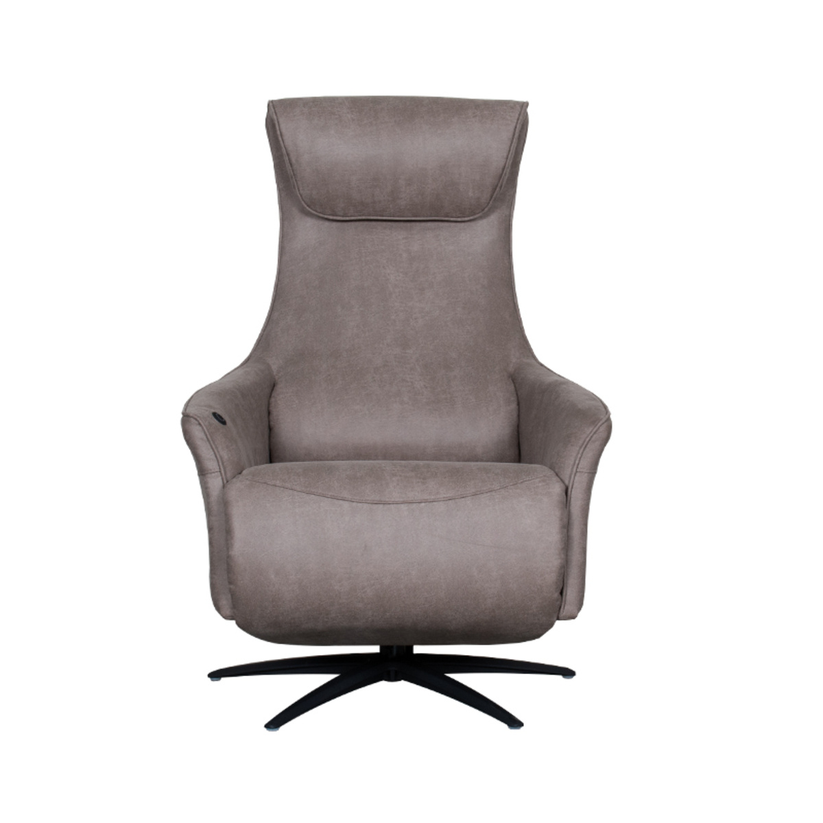 LABEL51 - Fauteuil Lund - Taupe - 83x74x112cm