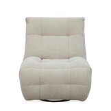 LABEL51 Fauteuil Relax & Recharge - Naturel - Boucle