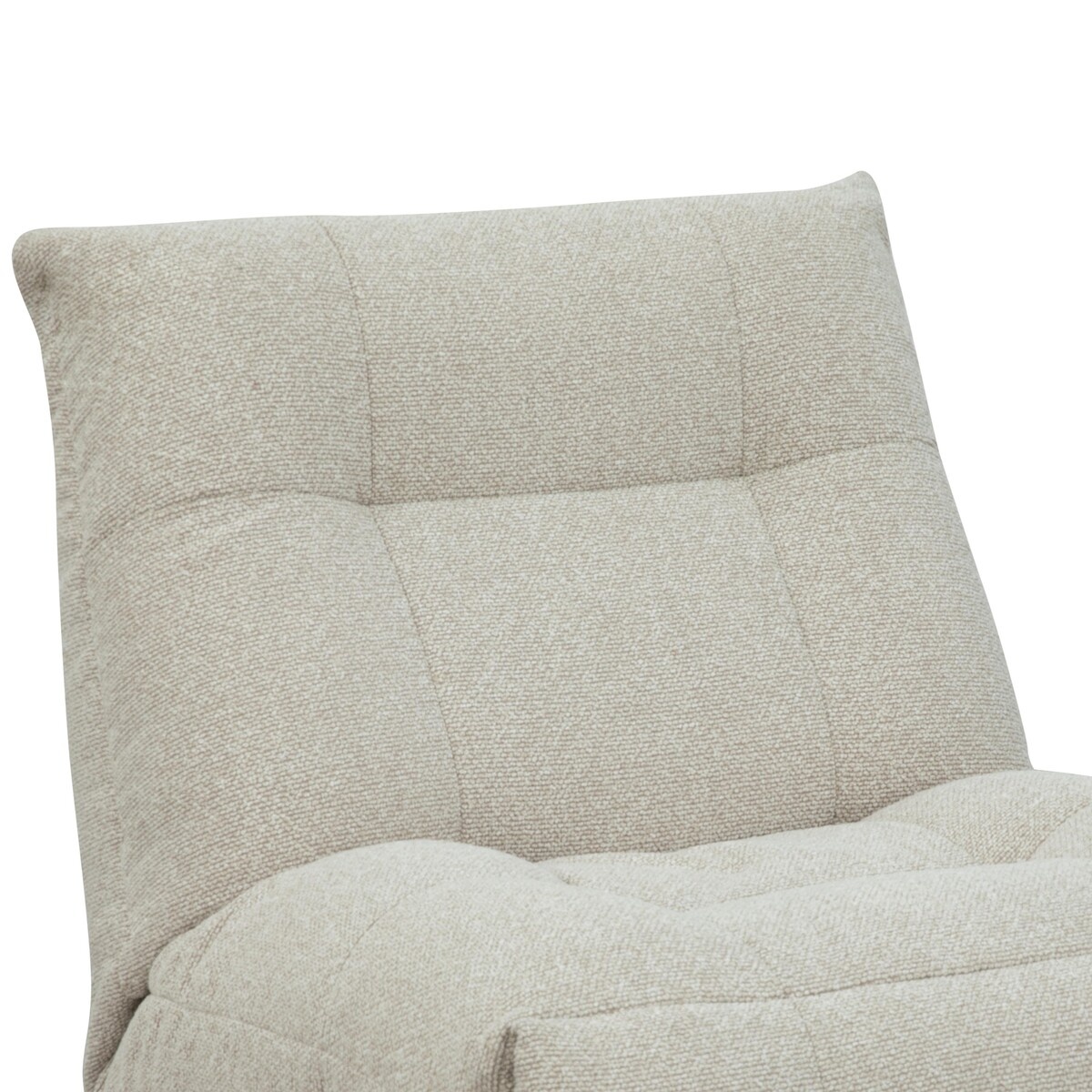 LABEL51 Fauteuil Relax & Recharge - Naturel - Boucle