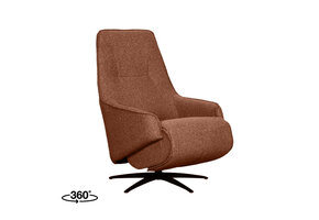 LABEL51 Fauteuil Odense - Coral - Boucle