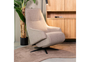 LABEL51 Fauteuil Odense - Truffel grijs - Boucle
