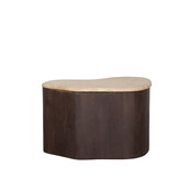 LABEL51 - Salontafel Davi - Bruin - 35x50x31cm