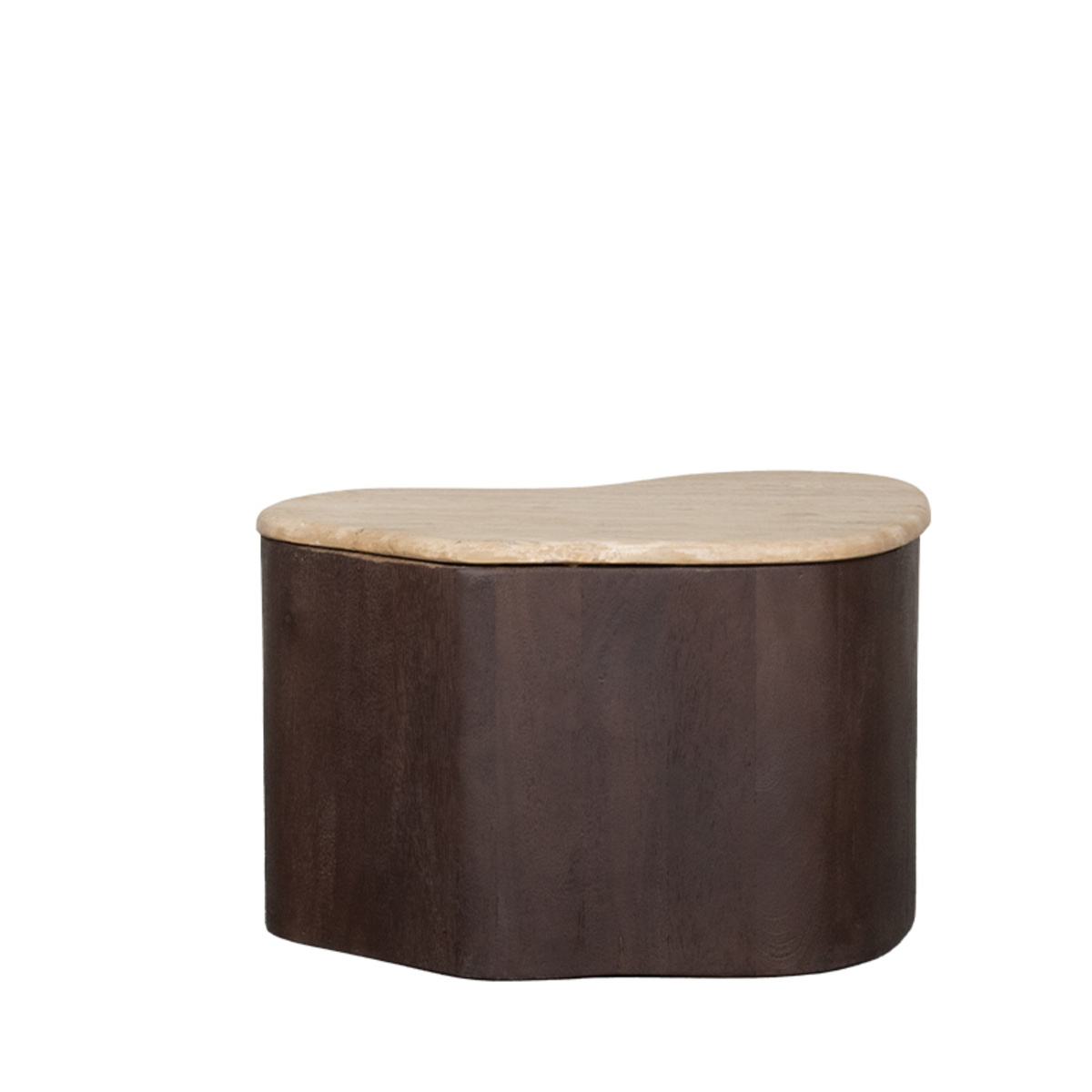 LABEL51 - Salontafel Davi - Bruin - 35x50x31cm