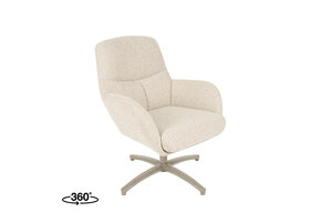 LABEL51 - Fauteuil Chill Zone - Beige - 73x68x90cm