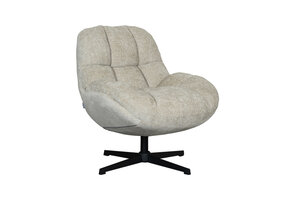 LABEL51 - Fauteuil Huxley - Grijs - 86x76x92cm