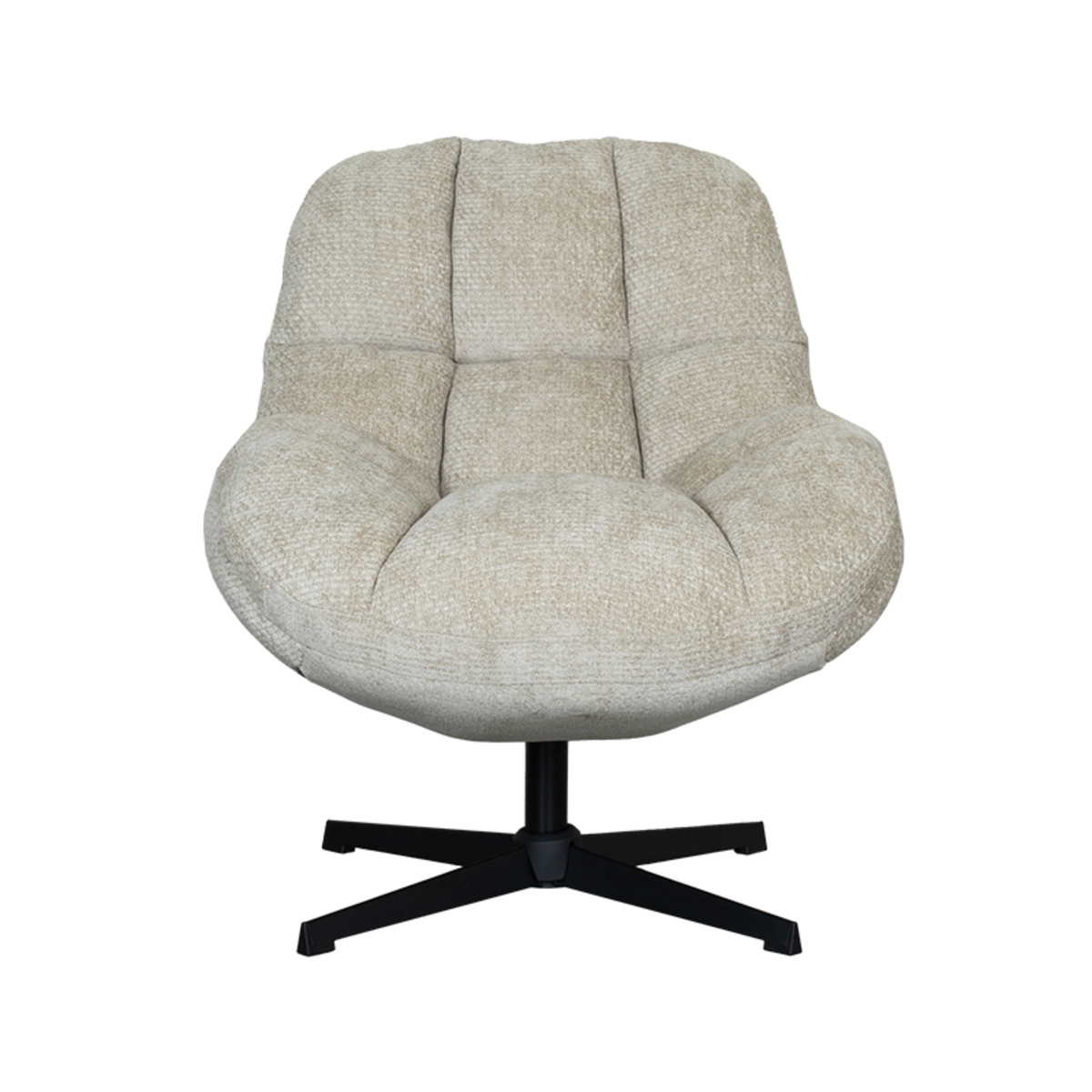 LABEL51 - Fauteuil Huxley - Grijs - 86x76x92cm