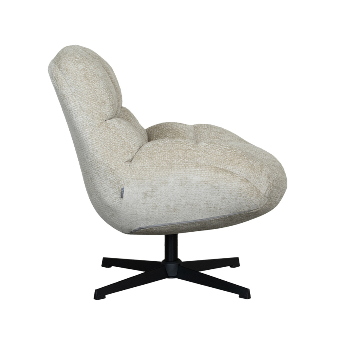 LABEL51 - Fauteuil Huxley - Grijs - 86x76x92cm