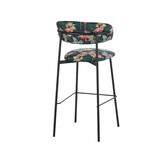 LABEL51 Barkruk Ferry - Multicolor - Fluweel - set van 2