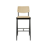 LABEL51 - Barstoel Solid - Beige - 58x49x109cm - Set van 2