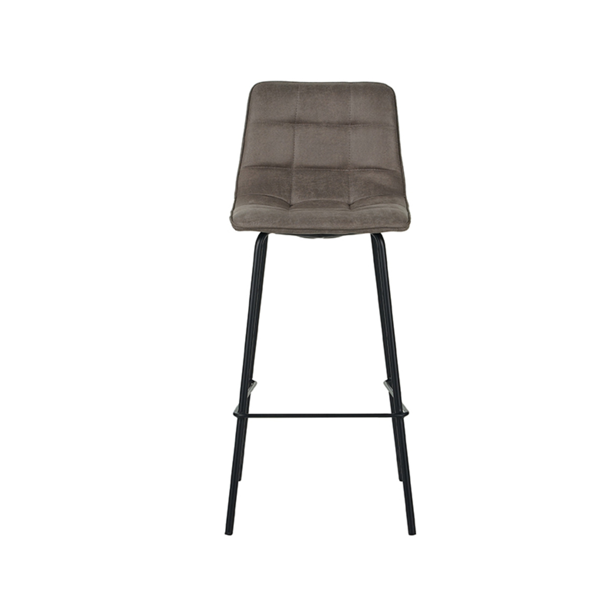 LABEL51 - Barstoel Bistro - Taupe - 51x44x115cm - Set van 2