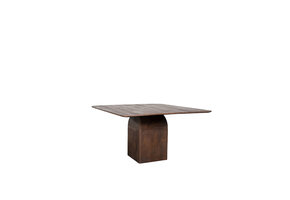 LABEL51 - Eetkamertafel Ingo - Bruin - 130x130x76cm