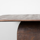 LABEL51 - Eetkamertafel Ingo - Bruin - 130x130x76cm