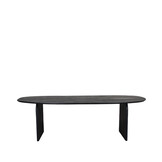 LABEL51 - Eetkamertafel Cooper - Zwart - 110x250x85cm