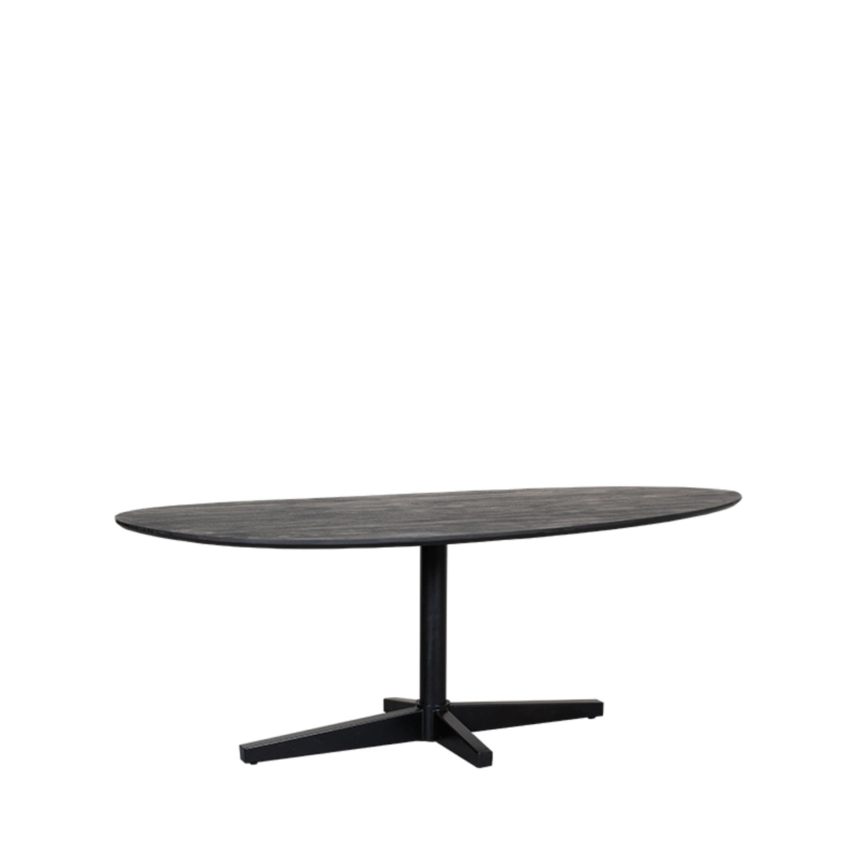 LABEL51 - Eetkamertafel Rosie - Zwart - 110x220x76cm