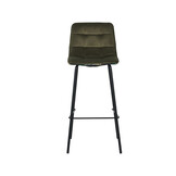 LABEL51 - Barstoel Bistro - Hunter - 51x44x115cm - Set van 2