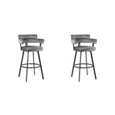 LABEL51 - Barstoel Bardio - Taupe - 52x56x101cm - Set van 2