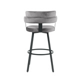 LABEL51 - Barstoel Bardio - Taupe - 52x56x101cm - Set van 2