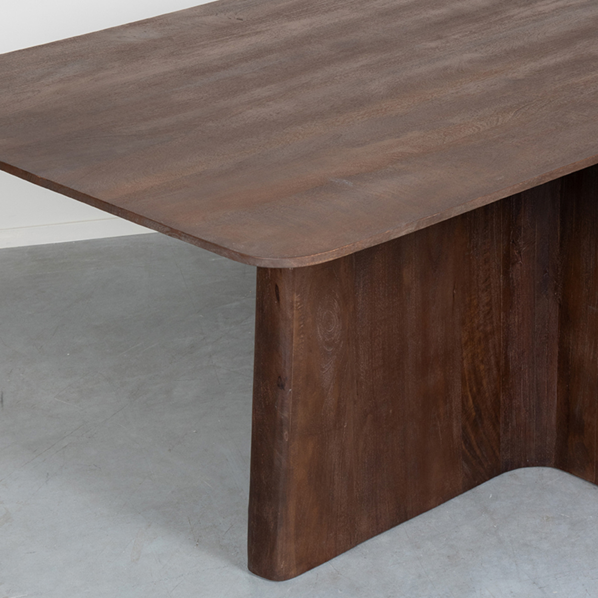 LABEL51 - Eetkamertafel Scott - Bruin - 100x200x76cm