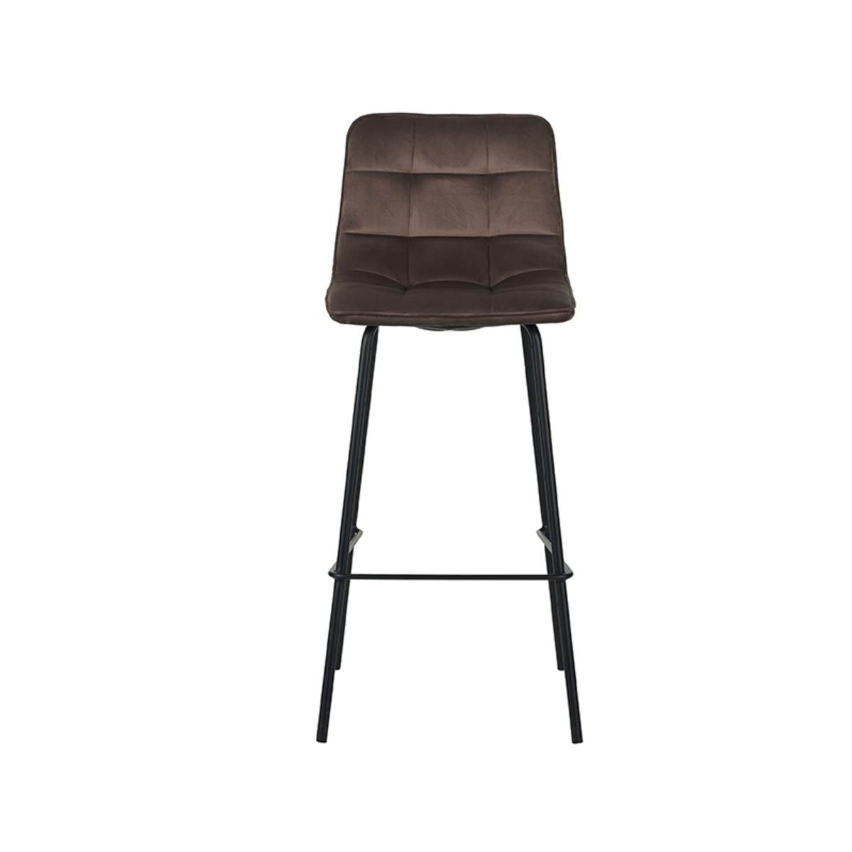 LABEL51 - Barstoel Bistro - Taupe - 51x44x115cm - Set van 2