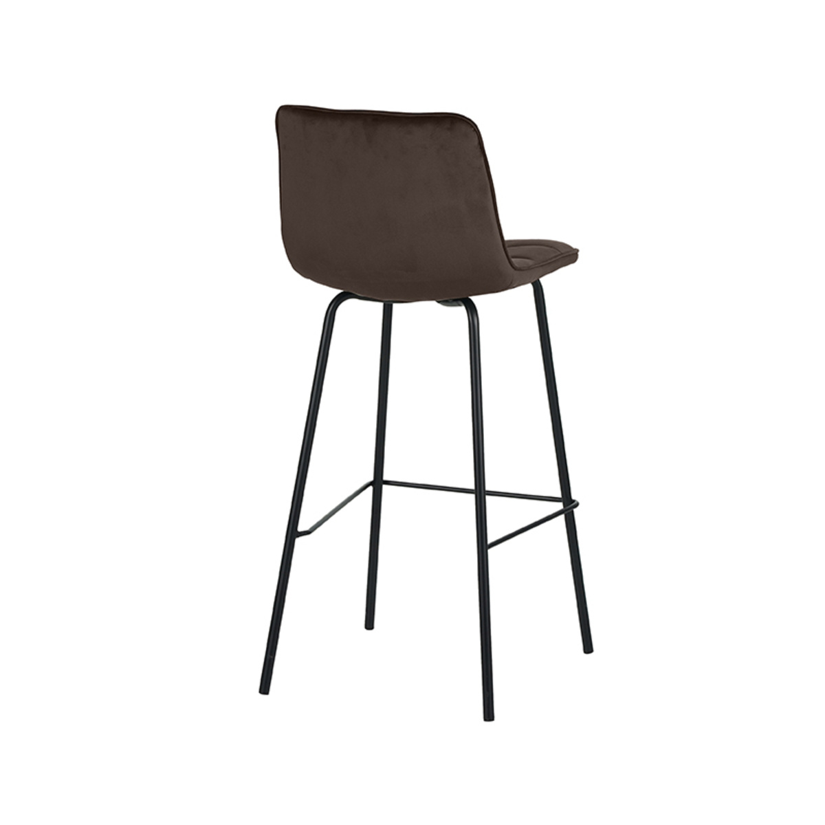 LABEL51 - Barstoel Bistro - Taupe - 51x44x115cm - Set van 2