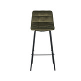 LABEL51 - Barstoel Bistro - Hunter - 51x44x115cm - Set van 2
