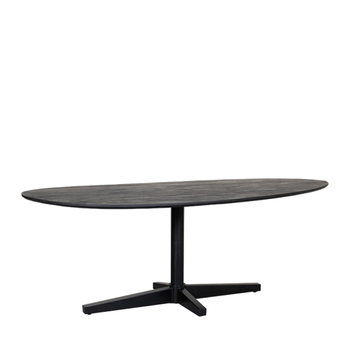 LABEL51 - Eetkamertafel Rosie - Zwart - 110x260x76cm