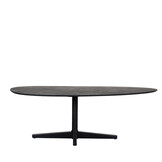 LABEL51 - Eetkamertafel Rosie - Zwart - 110x260x76cm