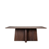 LABEL51 - Eetkamertafel Scott - Bruin - 100x230x76cm