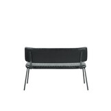 LABEL51 Eetkamerbank Gusto - Zwart - PU-Leder - 120 cm