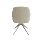 LABEL51 - Eetkamerstoel Bern - Beige - 66x61x91cm - Set van 2