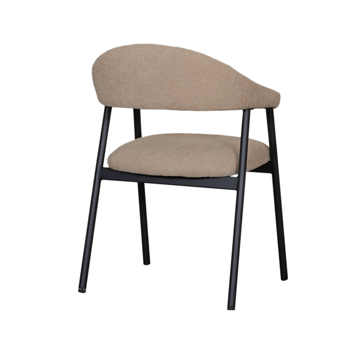 LABEL51 - Eetkamerstoel Amaze - Clay - 54x54x80cm - Set van 2