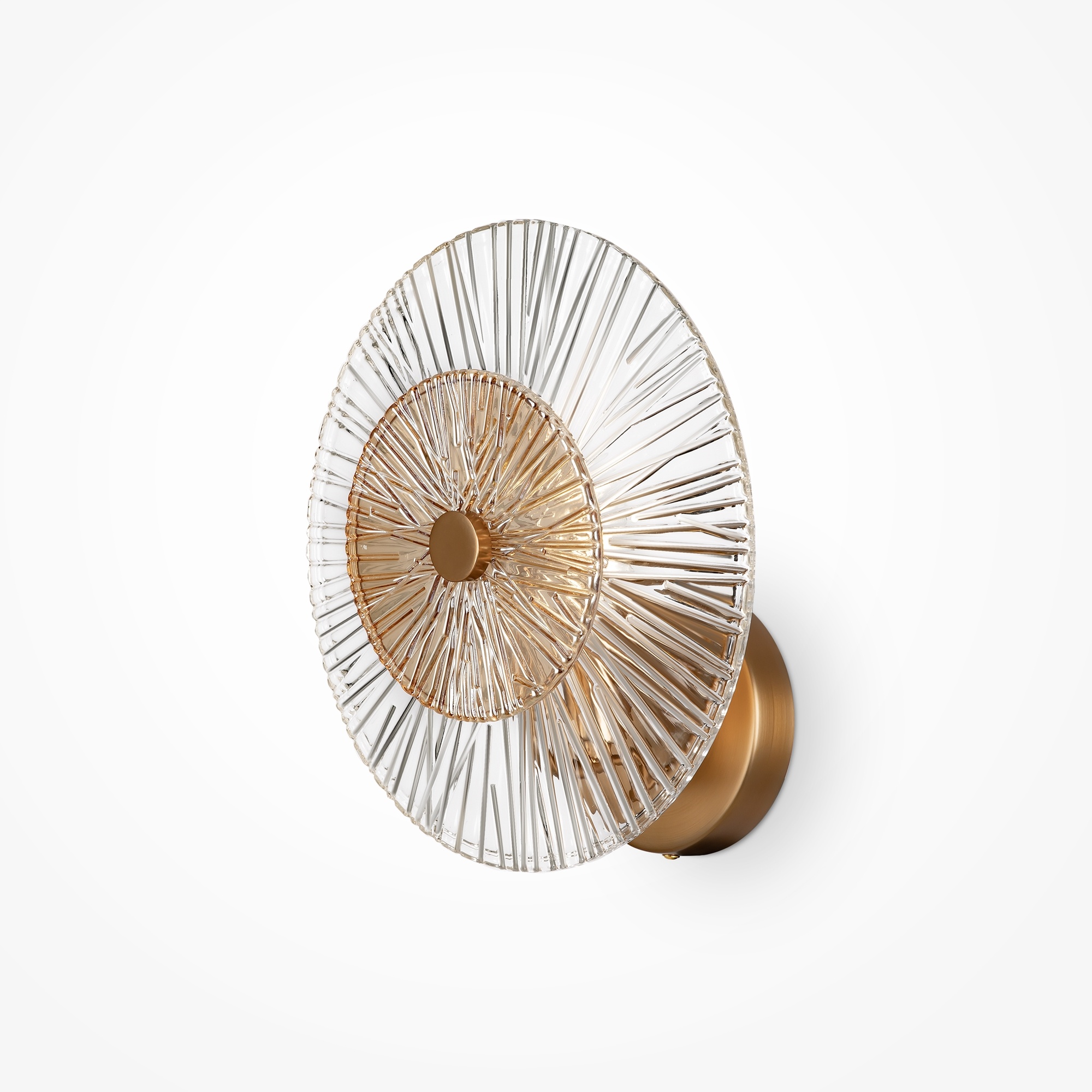 Maytoni - Wandlamp Aster - Goud - Ø28