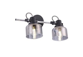 Maytoni - Wandlamp 3 - Zwart en chroom