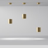 Maytoni Technical - Hanglamp Polar - Mat goud - Ø8,2