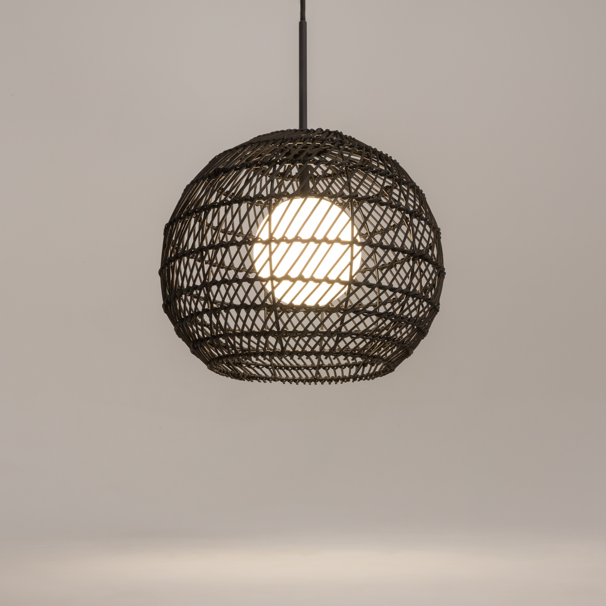 Maytoni - Hanglamp Cane - Zwart - Ø30