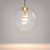 Maytoni - Hanglamp Cometa - Goud - Ø35