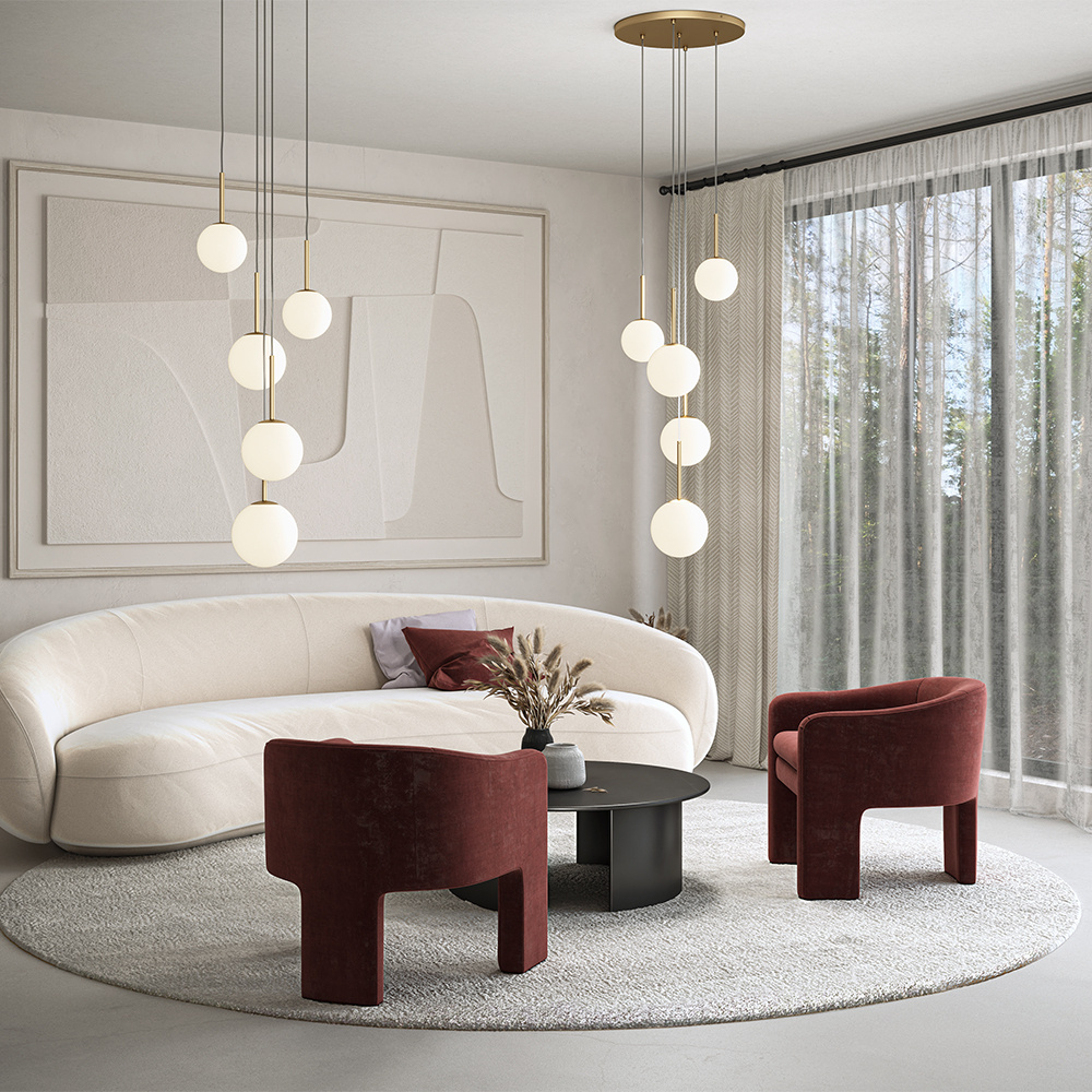 Maytoni - Hanglamp Basic form - Goud - Ø58