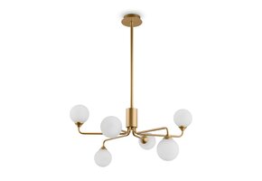 Maytoni - Kroonluchter Alexis - Mat goud - Ø65