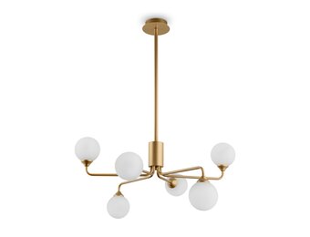 Maytoni - Kroonluchter Alexis - Mat goud - Ø65