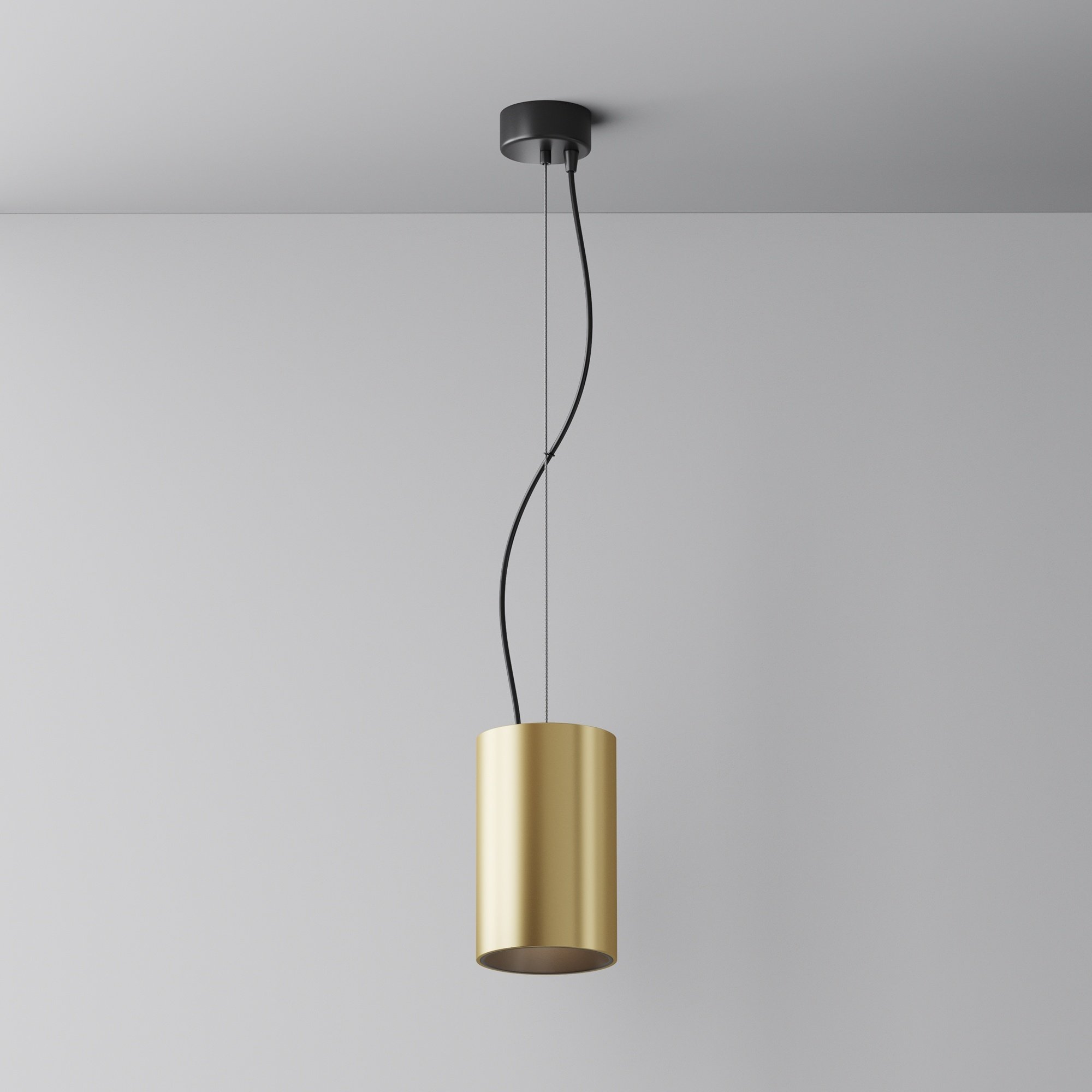 Maytoni Technical - Hanglamp Efir - Mat goud - Ø10,5