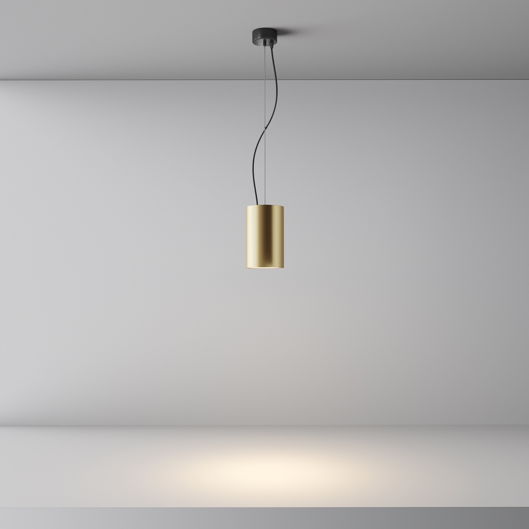 Maytoni Technical - Hanglamp Efir - Mat goud - Ø10,5