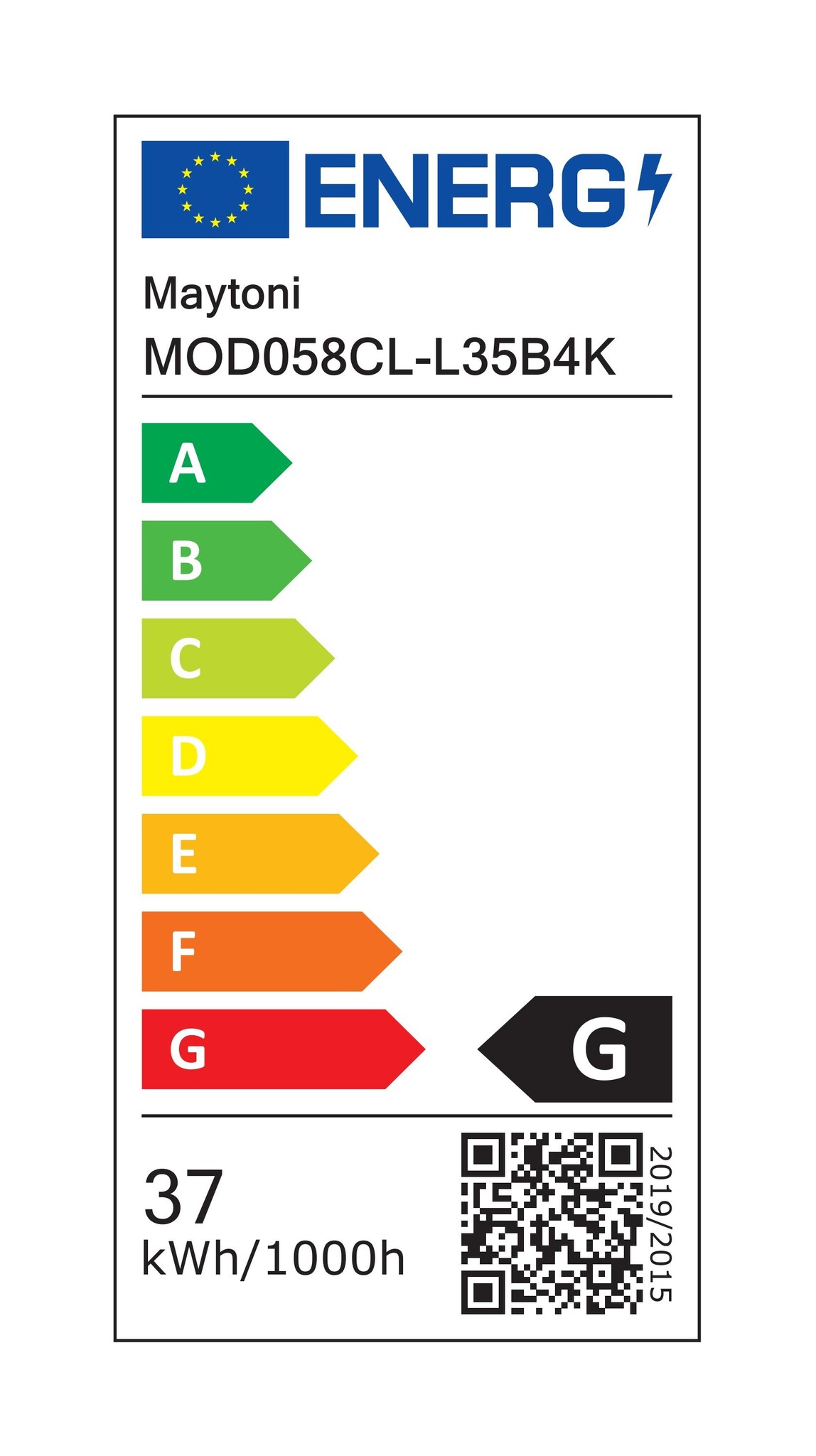Maytoni - Plafondlamp Rim - Zwart - Ø60