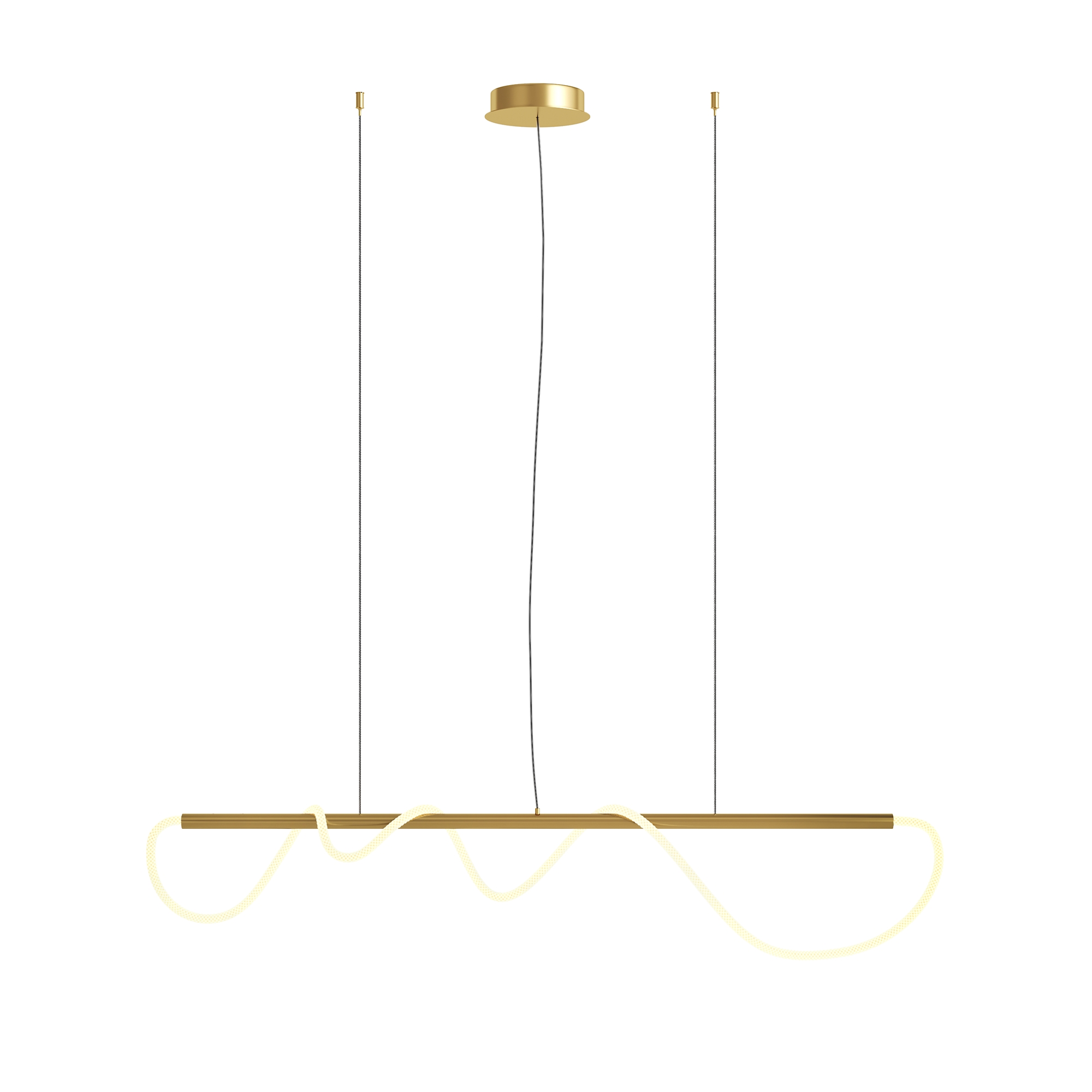Maytoni - Hanglamp Tau - Goud
