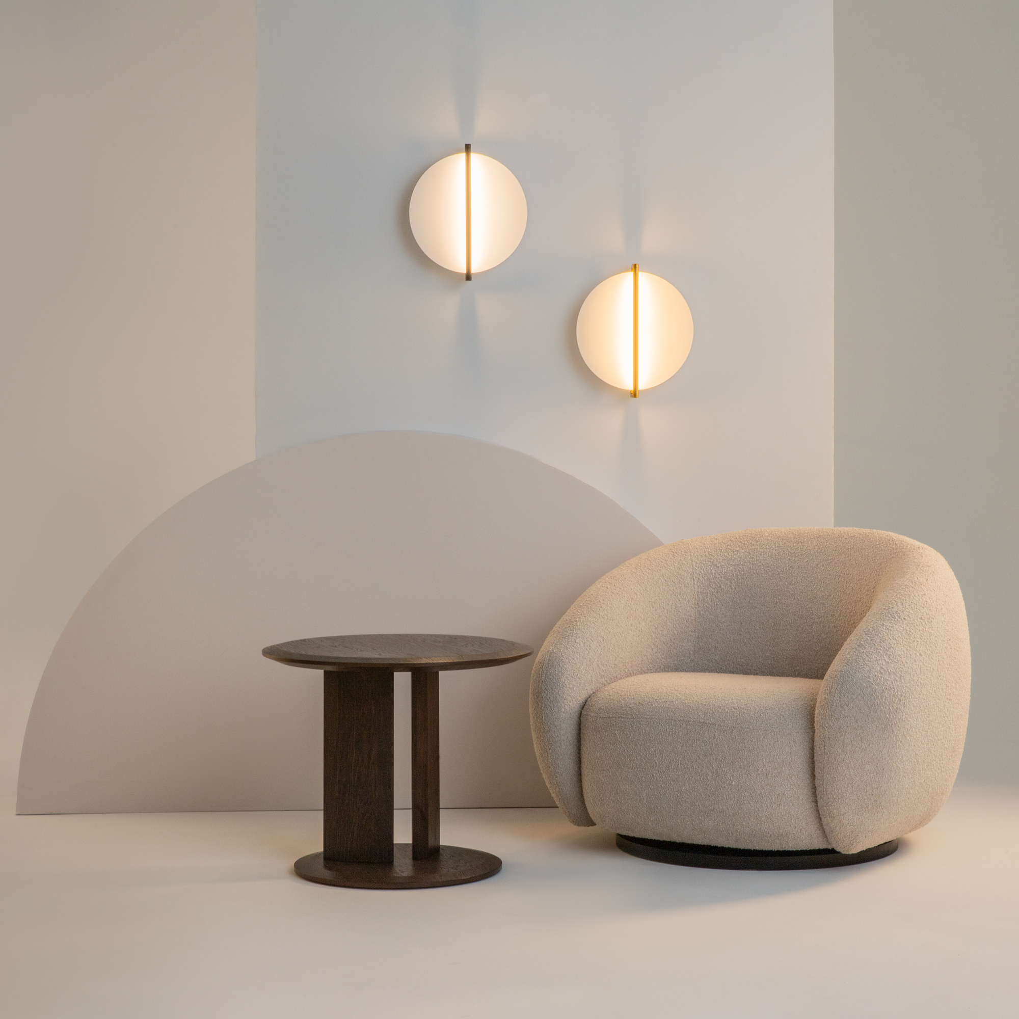 Maytoni - Wandlamp Mira - Goud