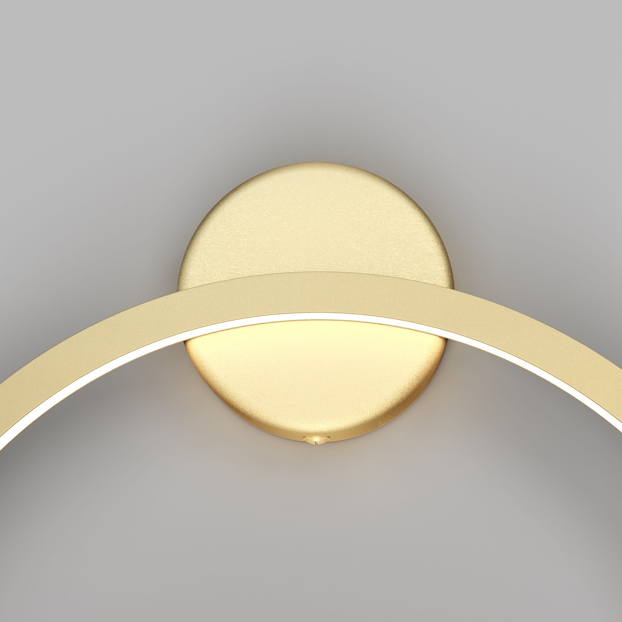 Maytoni - Wandlamp Halo - Messing - Ø40